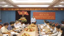 Đoàn công tác số 1 của Ban Chỉ đạo Trung ương về phòng chống tham nhũng làm việc tại tỉnh Hòa Bình