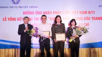 Phóng viên Báo CAND đạt 2 giải cuộc thi Gương sáng đấu tranh phòng chống tham nhũng