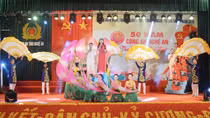 Đa sắc màu hội diễn nghệ thuật quần chúng Công an Nghệ An lần thứ 5