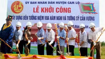 Xây Đền tưởng niệm Vua Hàm Nghi và tướng sĩ Cần Vương