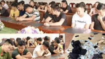 Phá sới bạc, thu giữ hàng trăm triệu đồng