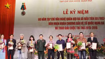 Kỷ niệm 60 năm ngày ra số báo đầu tiên Văn nghệ Quân đội