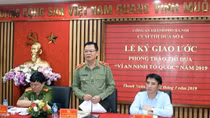 Cụm thi đua số 6 - Công an TP Hà Nội ký kết giao ước thi đua