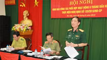 Phối hợp tuần tra đảm bảo an ninh trật tự và PCCC rừng