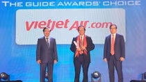 Vietjet tiếp tục được vinh danh “Hãng hàng không tiên phong” tại The Guide Awards 2018
