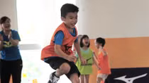 Học sinh hào hứng với chương trình thể chất đến từ Nhật Bản