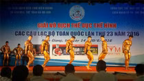Khai mạc “Giải vô địch thể dục thể hình các CLB Toàn quốc”