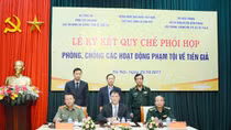 Ngân hàng, Công an, Bộ đội phối hợp phòng chống tội phạm về tiền giả