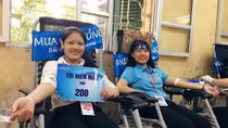 Ngày hội hiến máu “Mưa cầu vồng” nhận 800 đơn vị máu