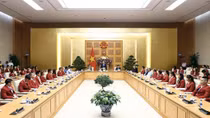Thủ tướng gặp mặt đoàn thể thao Việt Nam tham dự ASIAD 2018