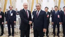 Thủ tướng Nguyễn Xuân Phúc hội kiến Tổng thống Nga Putin