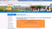 Công khai chỉ tiêu tuyển sinh liên thông trước khi nhận hồ sơ 30 ngày