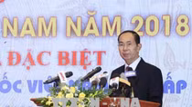 Chủ tịch nước dự Lễ công bố Sách vàng Sáng tạo Việt Nam 2018