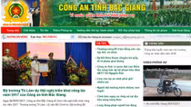 Khai trương trang thông tin điện tử Công an tỉnh Bắc Giang
