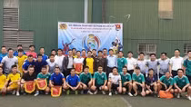 Bế mạc giải Bóng đá Thanh niên Văn phòng Bộ Công an