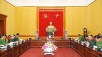 Kiện toàn tổ chức bộ máy Công an tinh gọn, hoạt động hiệu lực, hiệu quả