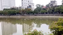 Một cụ ông đuối nước trên hồ Tam Bạc