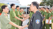 “Lực lượng 09” Công an Long An bắt “nóng” nhiều tội phạm