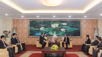 Lãnh đạo Bộ Công an Việt Nam tiếp Tập đoàn Charmvit Hàn Quốc