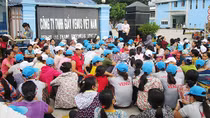 Thanh Hóa: Công nhân Công ty TNHH giày Venus đình công