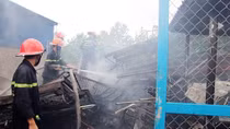Dập tắt đám cháy kho chứa phế liệu của Khu du lịch sinh thái Bà Nà Hills