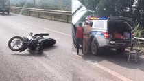 Một CSGT hy sinh khi làm nhiệm vụ trên Cao tốc Hà Nội - Thái Nguyên