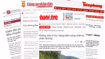 Đường xa ướt mưa