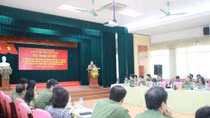 Thực hiện hình ảnh mẫu về tư thế, tác phong và ứng xử của cán bộ, chiến sỹ