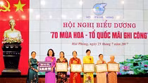 Hải Phòng biểu dương 70 tấm gương phụ nữ tiêu biểu