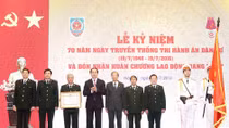 Chủ tịch nước Trần Đại Quang dự lễ kỷ niệm 70 năm Ngày truyền thống Thi hành án dân sự