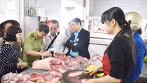 Bố trí phương tiện kiểm tra nhanh thực phẩm tại chợ