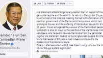 Phát ngôn của Thủ tướng Singapore là xúc phạm sự hy sinh của quân tình nguyện Việt Nam