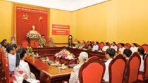 Đoàn đại biểu người có uy tín trong dân tộc thiểu số tỉnh Bà Rịa - Vũng Tàu đến thăm Bộ Công an