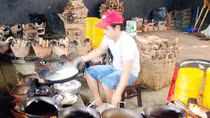 Bánh xèo “chùa” ở chùa bánh xèo