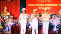 Công an tỉnh Hưng Yên kỷ niệm 70 năm Ngày truyền thống lực lượng ANND
