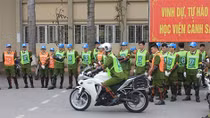 Hội thi lái xe an toàn Học viện CSND