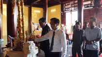 Lễ dâng hương giỗ Tổ Hùng Vương tại Đền Hùng Tân Hiệp