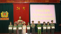 Công an tỉnh Bắc Kạn tổ chức khen thưởng
