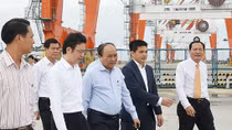 Thủ tướng thị sát Cảng Container quốc tế Cái Mép