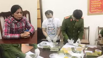 Vận chuyển 20 bánh heroin trên xe khách