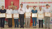 "Tổ dân phố, thôn, xóm an toàn" giữ an ninh, trật tự ở cơ sở