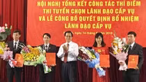 TAND tối cao bổ nhiệm lãnh đạo cấp Vụ sau thi tuyển