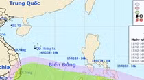 Bão Sanba khả năng đổ bộ vào đúng dịp Tết nguyên đán