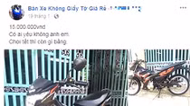 Tìm bị hại vụ lừa đảo bán xe qua mạng xã hội