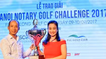 Golfer nữ Trần Mai Anh vô địch giải HANOI NOTARY GOLF CHALLENGE 2017