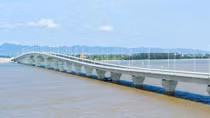Ngày 2-9, thông xe kỹ thuật cầu vượt biển dài nhất Việt Nam