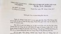 Thanh Hóa khẳng định Sở Xây dựng thống nhất với kết luận thanh tra vụ bổ nhiệm "thần tốc"