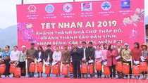 “Tết nhân ái” đến với đồng bào bị ảnh hưởng thiên tai
