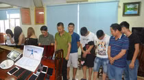 Bắt nhóm đối tượng sử dụng ma túy tại quán Karaoke
