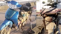 Tìm chủ sở hữu chiếc xe máy để lại trên Cầu Bính sáng 20-9